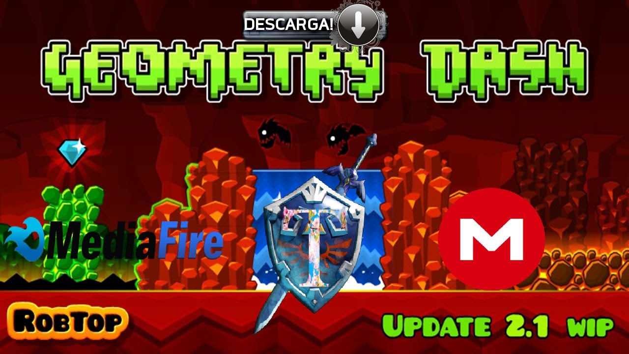 COMO DESCARGAR GEOMETRY DASH v.2.1 PARA PC TOTALMENTE GRATIS - YouTube