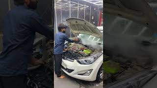Engine cleaning #EngineDetailing #CarMaintenance #AutoDetailing #DetailingWorld