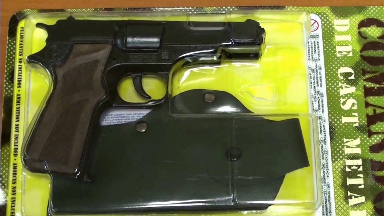 Полицейский пистолет и кобура Набор Gonher (Испания) 1125/6 - YouTube