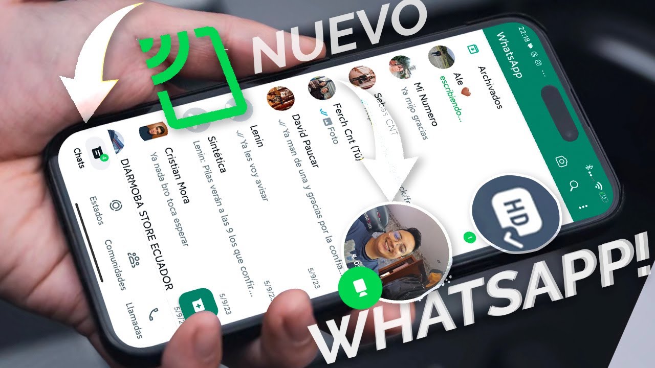 5 Nuevas FUNCIONES de WhatsApp que Debes ACTIVAR YA!!! FÁCIL 2023 - YouTube