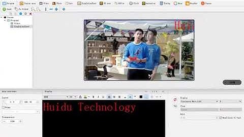 software HDPlayer 2019 simple operation to edit shows programs