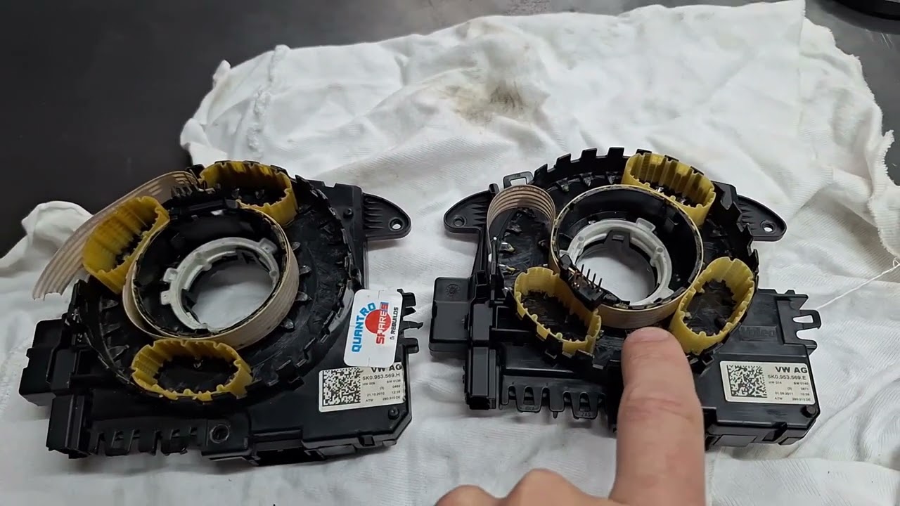 Repairing my Audi A1's Slip Ring/Clock Spring/Squib! 