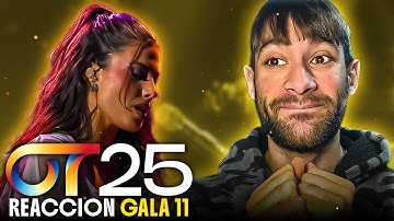 REACCION a MIRIAM RODRIGUEZ | ARTISTA INVITADA en GALA 11 OT 2025