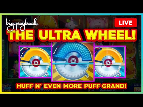 🔴 $5,000 for → HUFF N' EVEN MORE PUFF GRAND! Let's get the ULTRA WHEEL at the Downtown Grand!