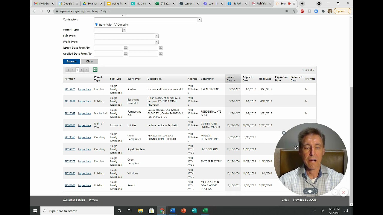 Richfield Point of Sale Episode #3: Permit History