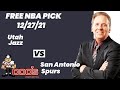 NBA Pick - Jazz vs Spurs Prediction, 12/27/2021, Best Bet Today, Tips & Odds | Docs Sports