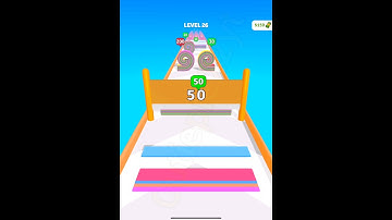 2048 | Roll Layers Run | Level Up Circles #ballgamezone #levelup #viralshorts #viralshort #fyp