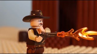 LEGO Western - Duel at the Bank - Stop Motion