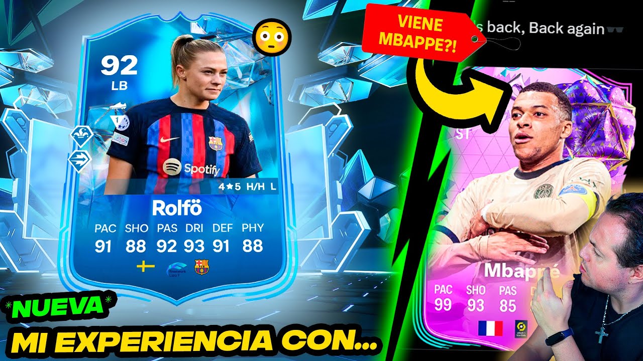 MI EXPERIENCIA CON LA NUEVA FRIDOLINA ROLFO 92 | ¿VIENE MBAPPE FUT ...