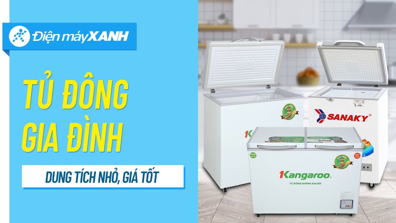 Gợi ý 3 mẫu tủ đông dung tích nhỏ, giá tốt phù hợp sử... - youtube