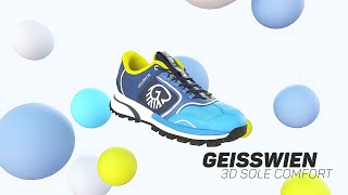 Geisswien 3D Sole Comfort Shoe Animation.