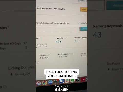 backlink search