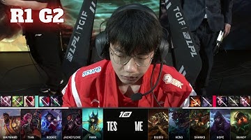 TES vs WE - Game 2 | Round 1 LPL Spring 2023 Playoffs | Top Esports vs Team WE G2