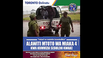 ABAKA MTOTO WA MIAKA MINNE KWA KUMVIZIA SEBULENI KWAKE KESI KUNGURUMA SEPTEMBA 1 2025 