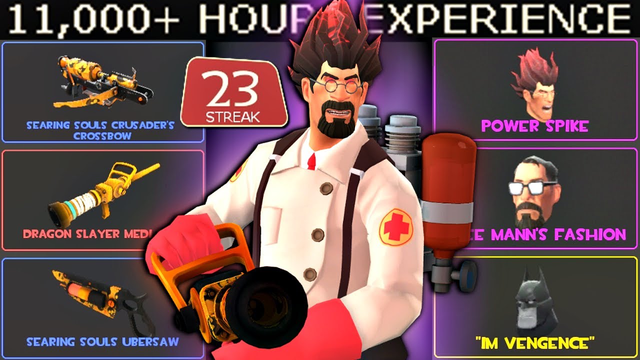 POWER SPIKE MEDIC🔸TF2 Gameplay