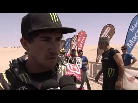 Etape 2 - Interview Juan Barreda Bort / Stéphane Peterhansel - Moto / Auto pérou voyage