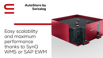 AutoStore by Swisslog: Easy scalability and maximum performance thanks to SynQ WMS or SAP EWM