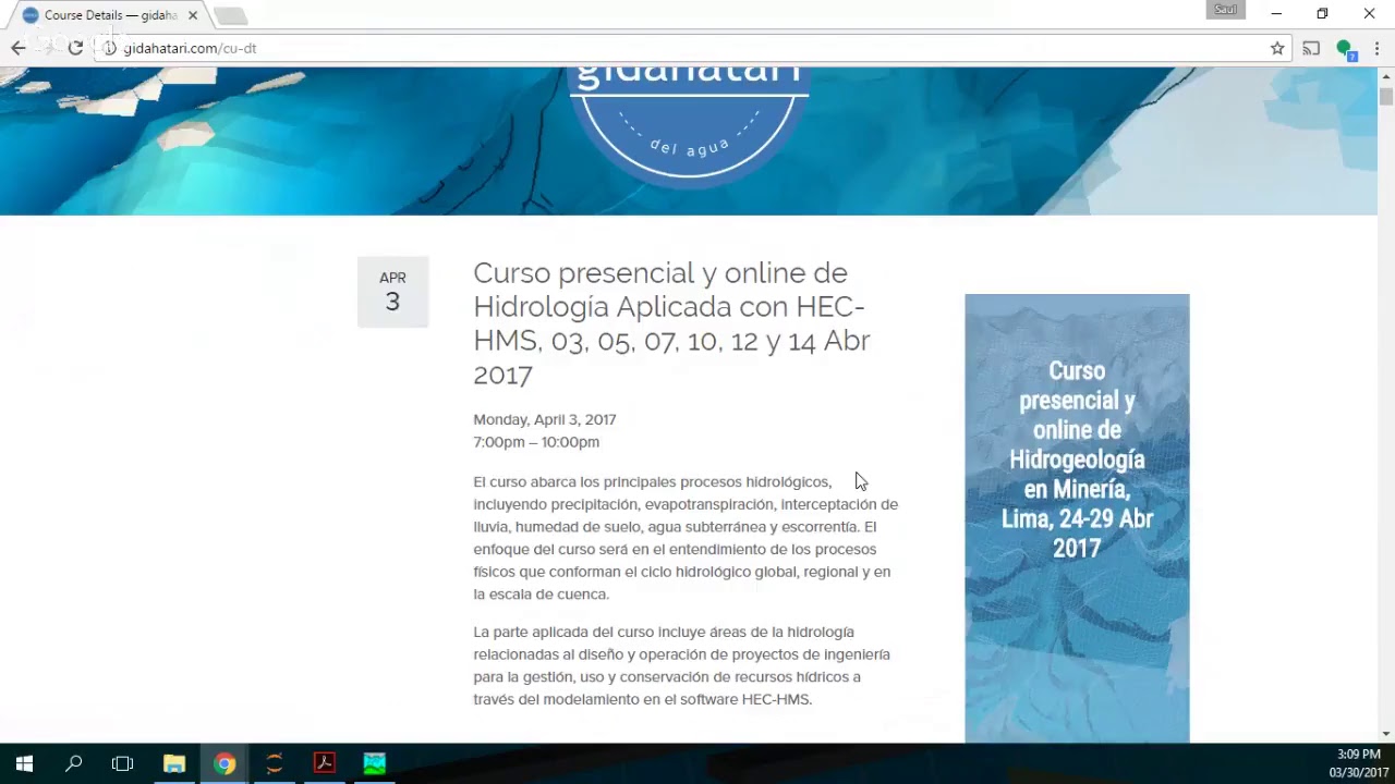 curso hec ras online