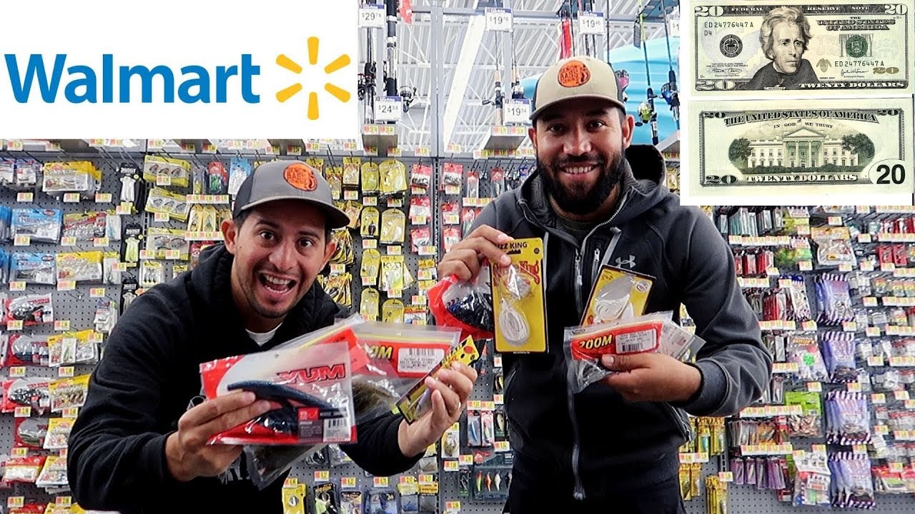 Reto de Pesca de Walmart de $20.00 Dólares 