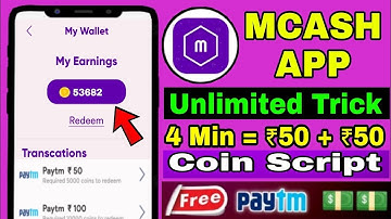 mcash app refer script | mcash app unlimited refer trick |  mcash earning app 2022 | mcash app 2022