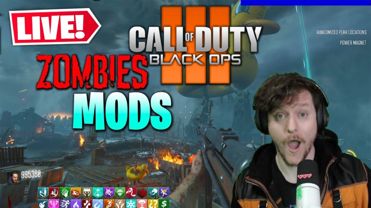 *LIVE* COD: BO3 Modded Zombies! Road to 10k! | USE CODE: 