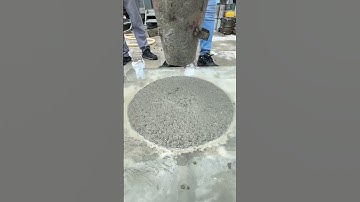 Flow Concrete Testing #shorts #youtubeshorts #concrete