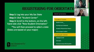 Orientation Info Session for TRANSFER students - Admitted Student Weekend 2021