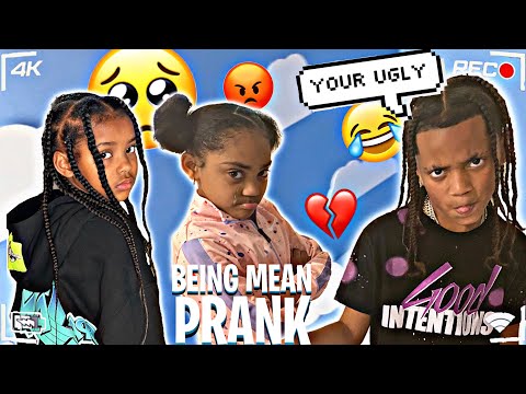 BEING MEAN PRANK ON LANI & GREY