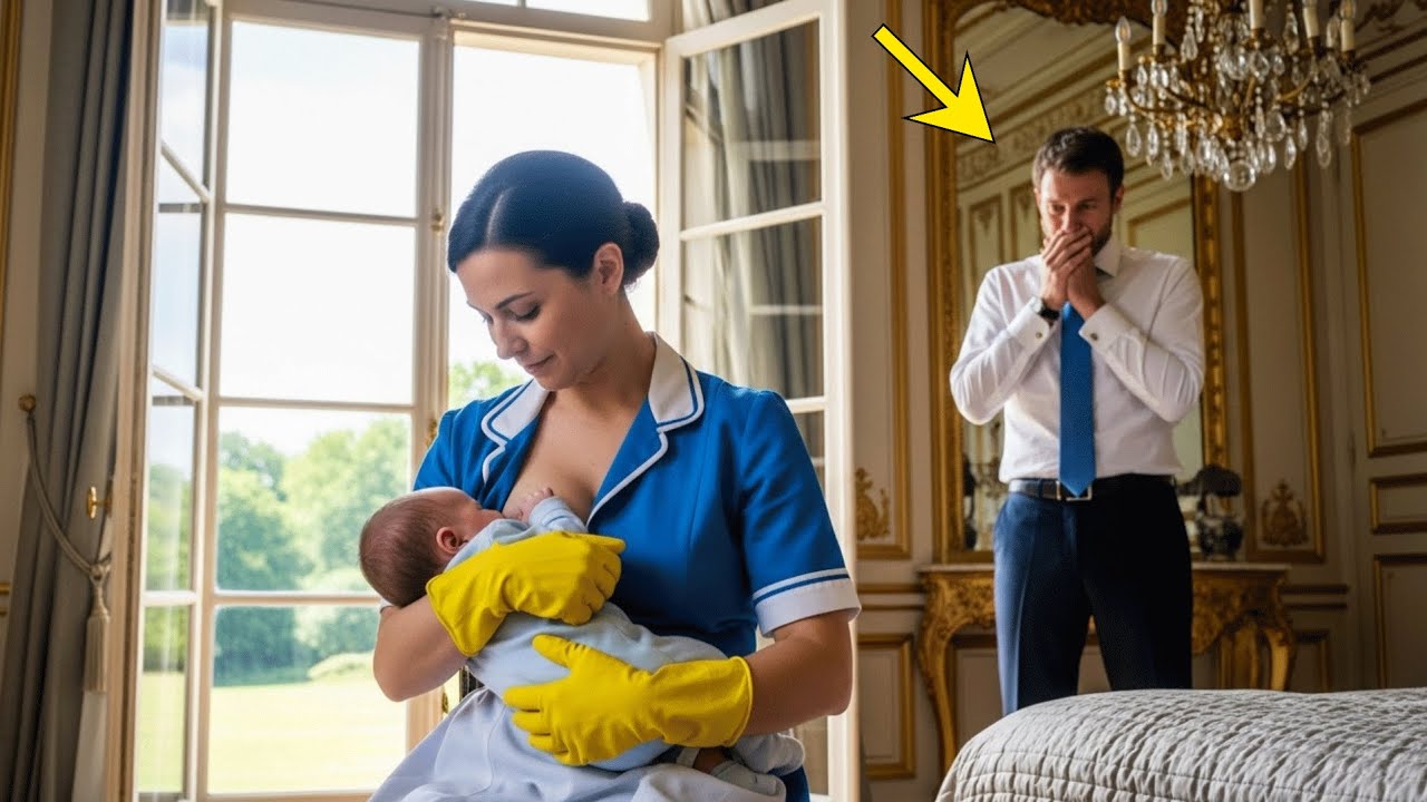 LE BÉBÉ MILLIONNAIRE NE MANGEAIT PAS, LA FEMME DE MÉNAGE L’ALLAITE ET LE SAUVE