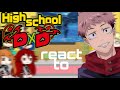 Highschool dxd react to itadori from jujutsu kaisen  12  albert agung