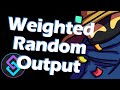 Weighted random actions in streamer bot