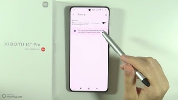 Xiaomi 14T/14T Pro: How to Perform Google Backup