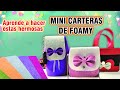 Hermosas mini carteras para regalo