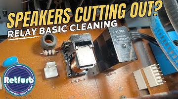 Fixing Speaker Sound Cutting Out - How-To - Retfurb Retro Audio