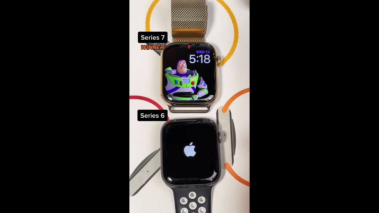 Apple Watch Series 6 Vs 7 Speed Effect Series7