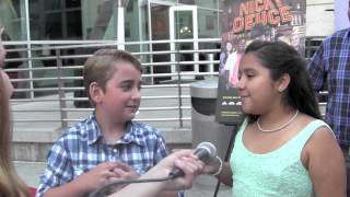 Buddy Handleson And Angelique Terrazas Interview At Nicky Deuce Premiere For Rsf