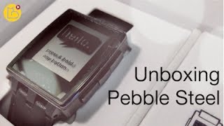 NEW! Pebble Steel Black Matte Unboxing HD