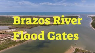 Marvels of Engineering: Exploring the Brazos River Flood Gates from Above with a Drone