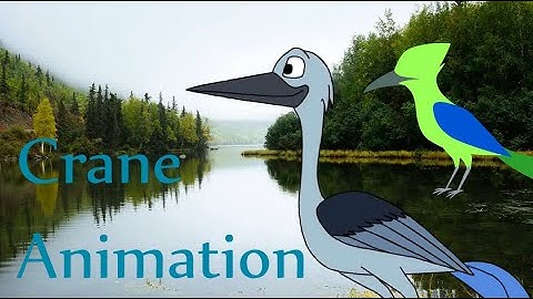 Crane 2D Animation (Tahoma2D Animation)