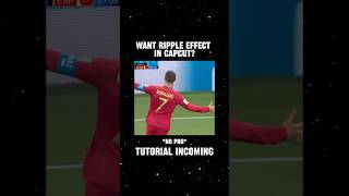 How to do ripple effect in CapCut! *no pro* | #football #edit #capcut #capcuttutorial
