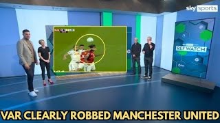 VAR SCANDAL AT OLD TRAFFORD! MAN UNITED ROBBED IN CONTROVERSIAL LEEDS CLASH. 
