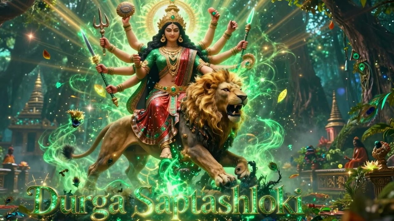 Durga Saptashloki (Opening) ✨ Peace at Bodhi Tree