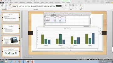 PowerPoint 2013 Unit C - Video 4 - Insert a Chart