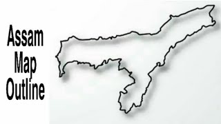 Bihar - west bengal sikkim assam map Royalty Free Vector