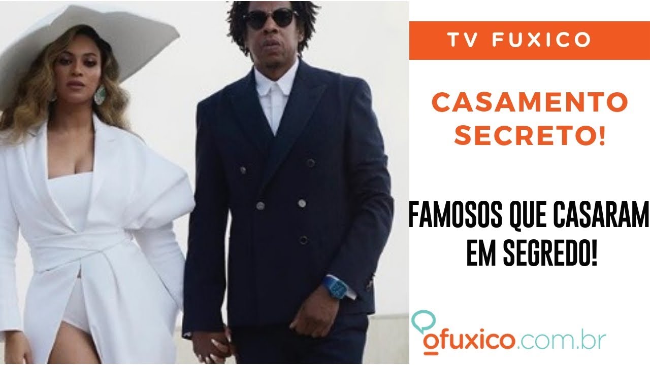 5 famosos que casaram em segredo e você não sabia!