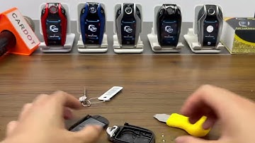 Cardot number 5 lcd key diy modification skill sharing