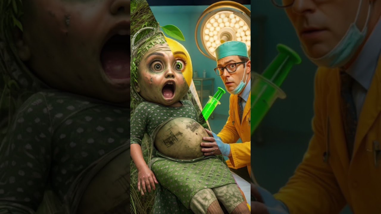 A pregnant lemon and doctor 