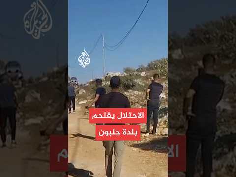 مستوطنون يقتحمون جبل السالمة شرق جنين