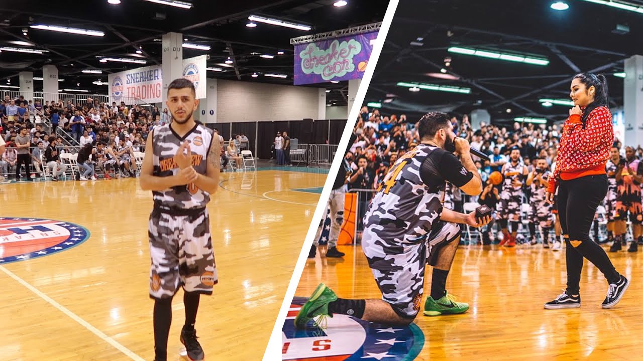 CRAZY OVERTIME GAME! (Qias Omar proposes on court!!)