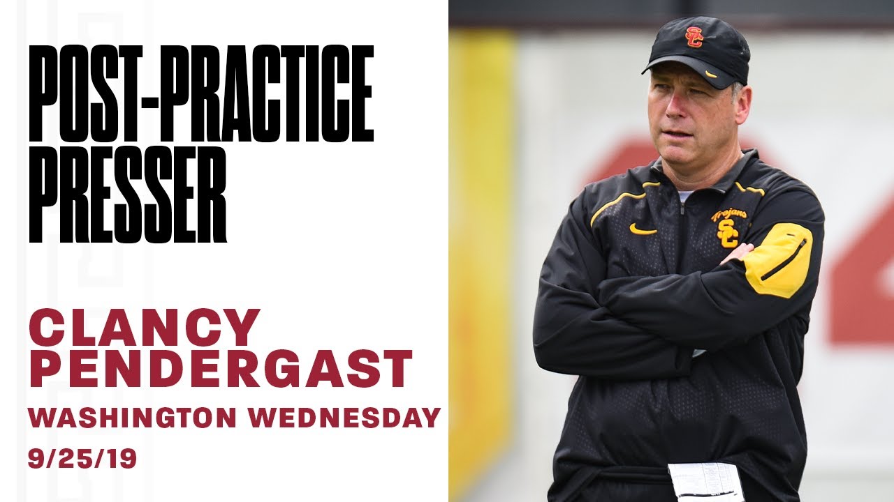 USC Football: 2019 Washington Wednesday - Clancy Pendergast
